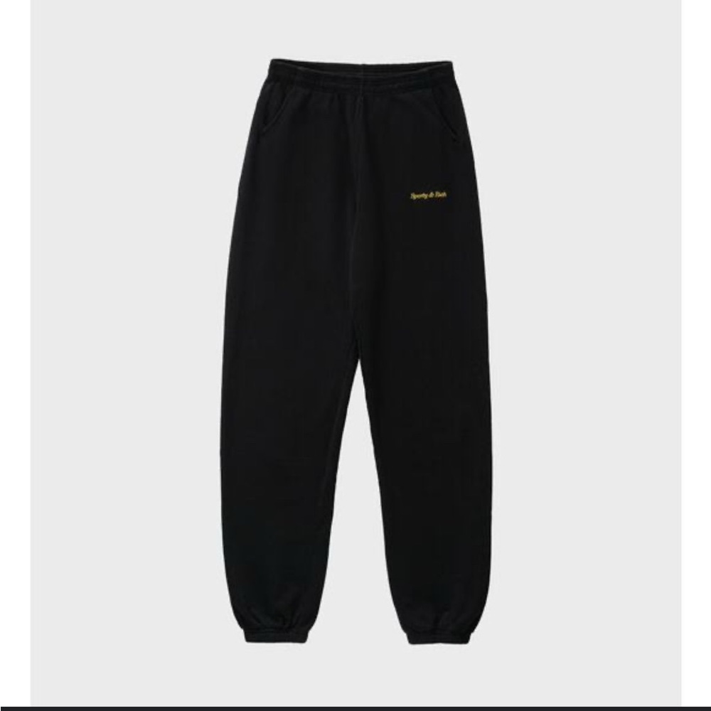 Sporty & Rich Embroidered Logo Sweatpant